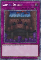 Royal Decree - RA04-EN113 - Platinum Secret Rare - 1st Edition